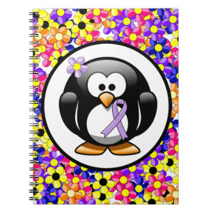 Ribbon Penguin Anteckningsbok