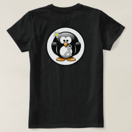 Ribbon Penguin i silver Tee Shirt