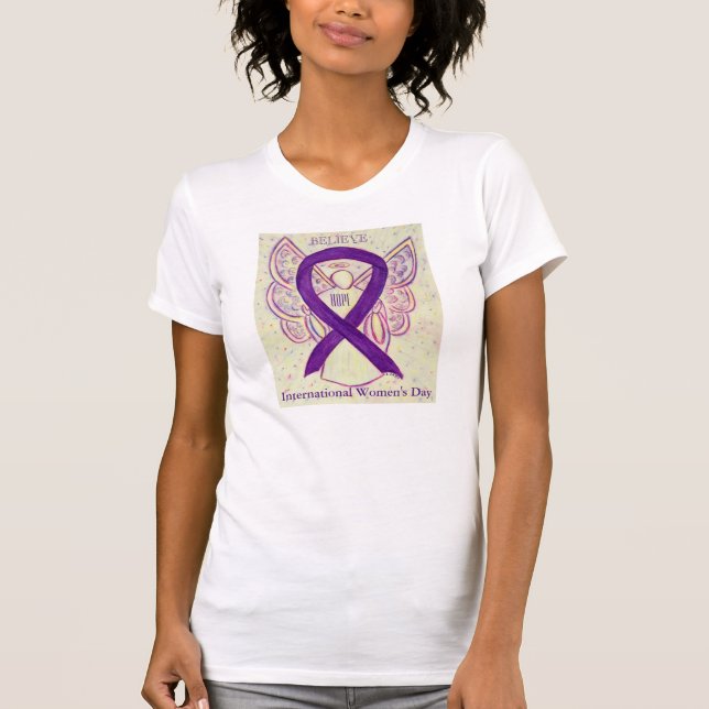 Ribbon Shirt, internationell, uppmärksamheten på k Tee (Framsida)