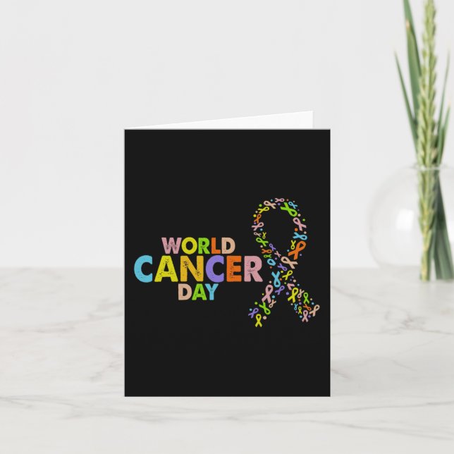 Ribbon-stöd för cancer - alla menyflikar kort (Framsida)