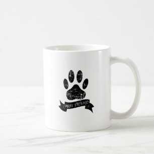 Ribbon, stressad Hund Tass Kaffemugg