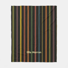 Ribbon Stripe Cozy Fleecefilt