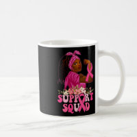 Ribbon Strong Women Support Squad Breast Cancer