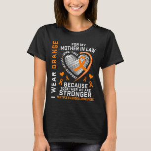 Ribbon Svärmor Många Sclerosis Awarene T Shirt