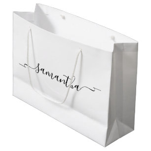 Ribbon Swash Signatur Namn