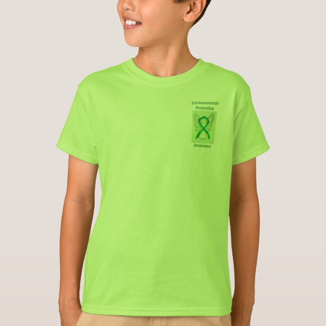 Ribbon Tee för miljöskyddsmedvetande (Framsida)