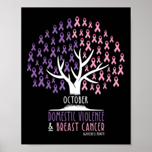 Ribbon Träd - Bröstcancer och våld i Domesticen Poster