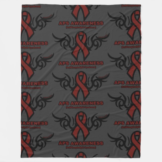 RIBBON - TRIBAL FLEECEFILT (Framsidan)