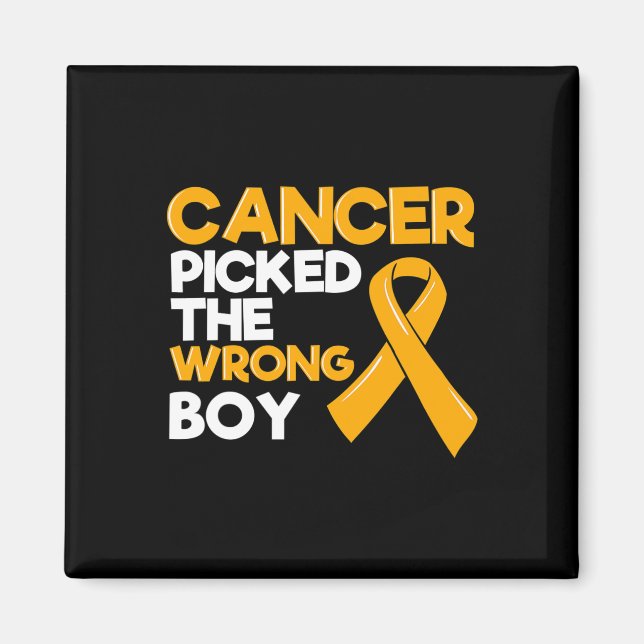 Ribbon Tumor Pediatrician Chi Magnet (Framsidan)