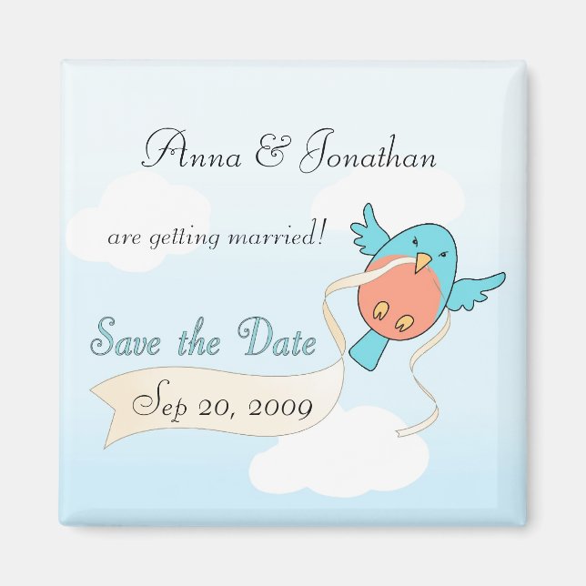 Ribbon under flygning magnet (Framsidan)