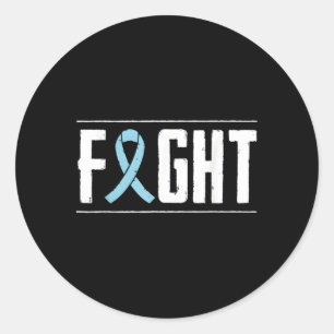 Ribbonmånaden för kampen mot cancer runt klistermärke