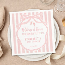 Ribbons Slingor Tio Små Tår Slinga Flicka Bebis Be