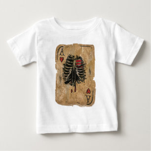 Ribcage för hjärtor för Wellcoda T Shirt