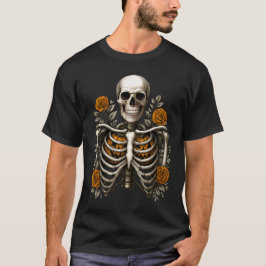 Ribcage Pumpkins, Spooky Season Halloween T Shirt
