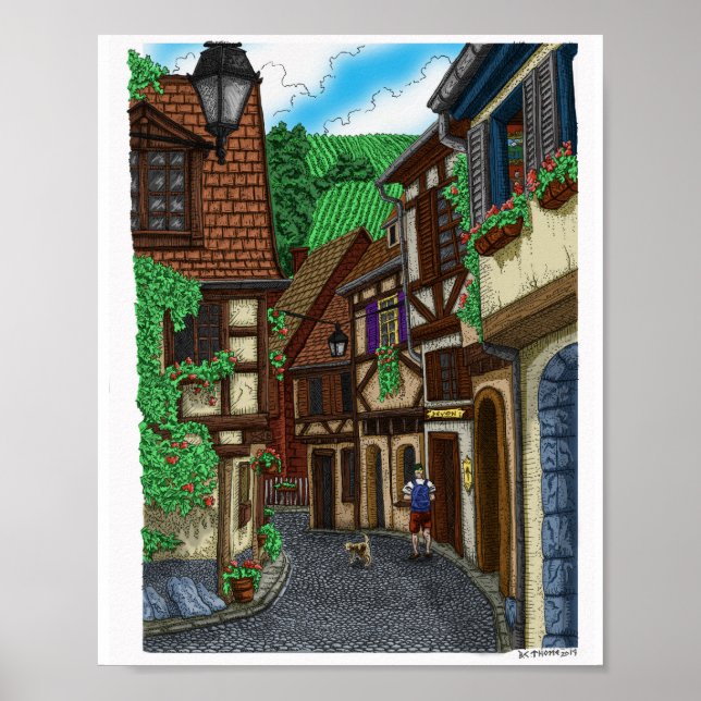 Ribeauville Poster (Framsidan)