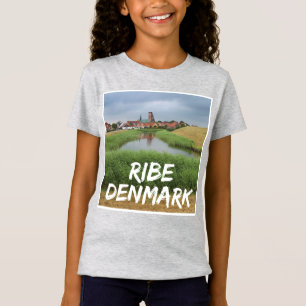 Riberhus och Ribe, Jutland, Danmark T Shirt