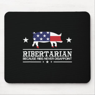 Ribertarian Revben Gris Patriot Grilling Rolig Bbq Musmatta
