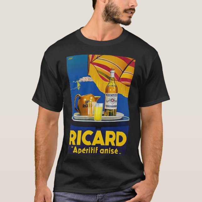 RICARD APERITIF ANISE Classic T-Shirt (Framsida)