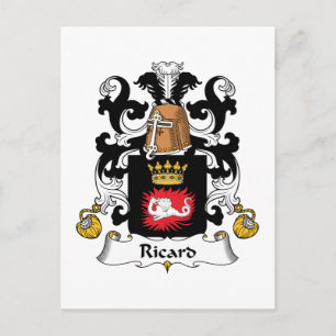 Ricard Familjevapen Vykort