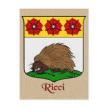 Ricci Family Heraldic Shield