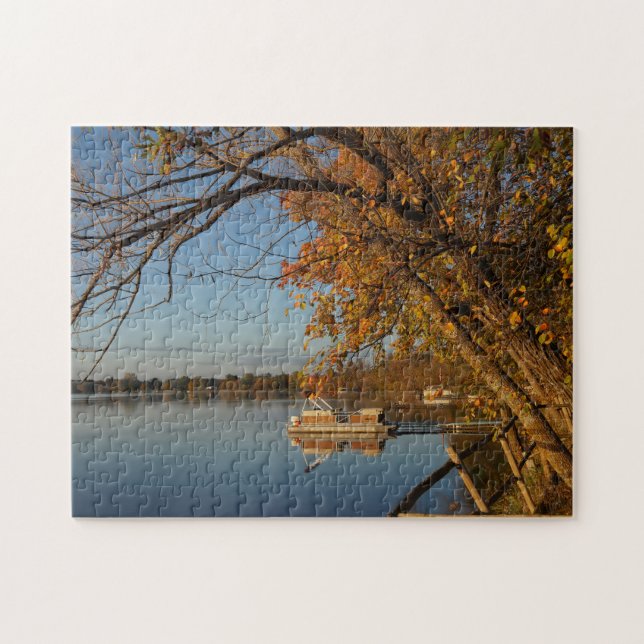 Rice Lake Minnesota. Pussel (Horisontell)