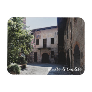 Ricetto di Candelo, Piedmont, Italien Magnet