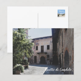 Ricetto di Candelo, Piedmont, Italien Vykort