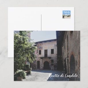Ricetto di Candelo, Piedmont, Italien Vykort