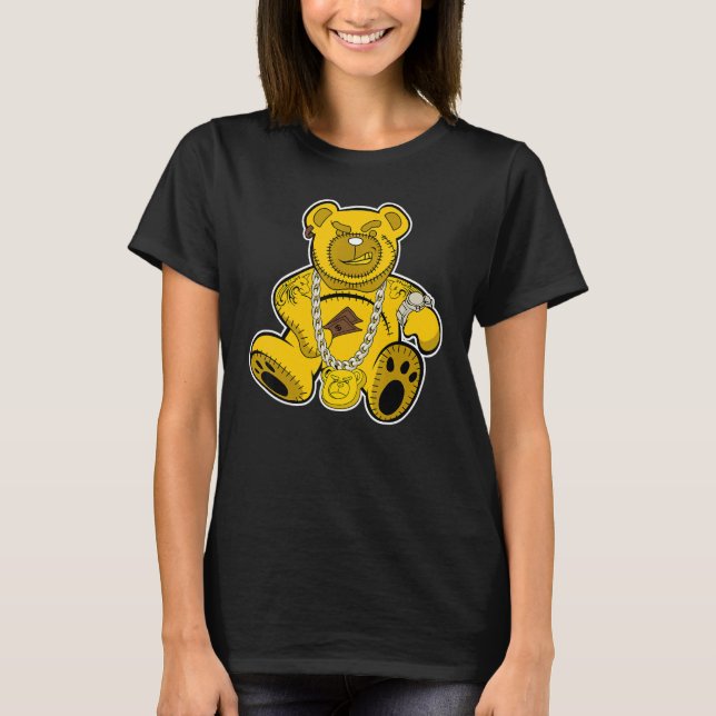 Rich Bear Hiphop Low Banana Matching T Shirt (Framsida)