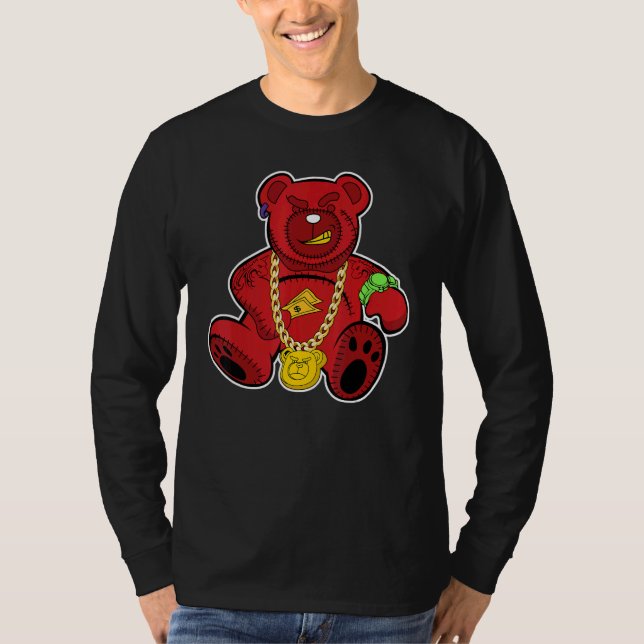 Rich Bear What The 5s Matching T Shirt (Framsida)