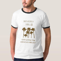 Rich Beverly Hill$ Amerikansk Dröm Ringer T-shirt
