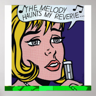 Rich Lichtenstein, Melody Poster