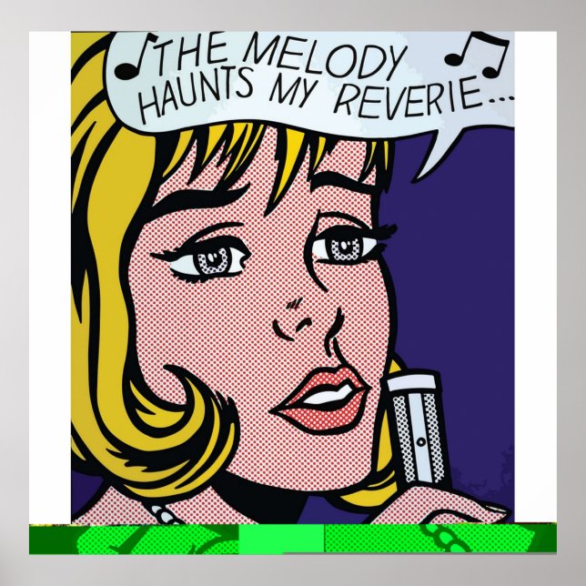 Rich Lichtenstein, Melody Poster (Framsidan)