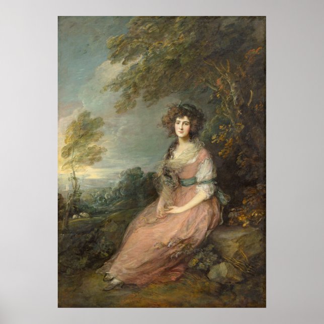 Richard Brinsley Sheridan, 1785-87 Poster (Framsidan)