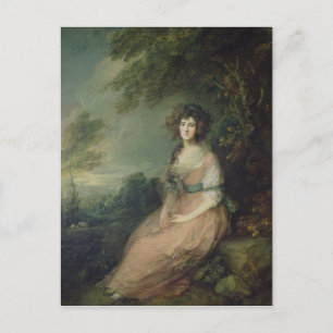 Richard Brinsley Sheridan, 1785-87 Vykort