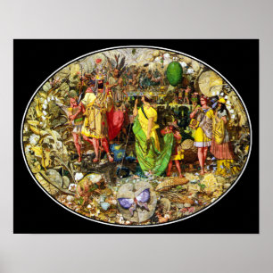 Richard Dadd feer: Oberon & Titania Poster