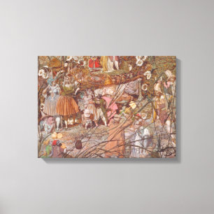 Richard Dadd - The Fairy Feller's Master-Stroke Canvastryck