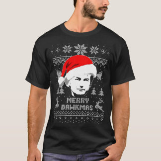 Richard Dawkins Merry Dawkmas Ugly jul Sweat T Shirt