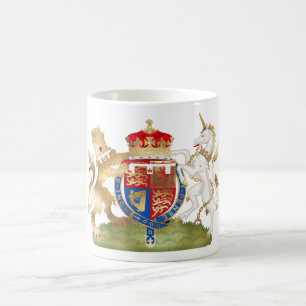 Richard den Lejonare hjärtans Jacka i Arm Kaffemugg
