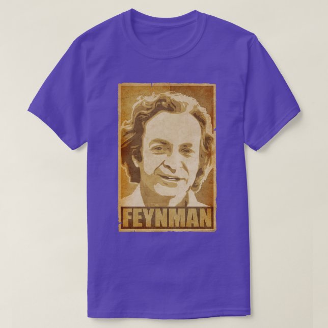 Richard Feynman T Shirt (Design framsida)