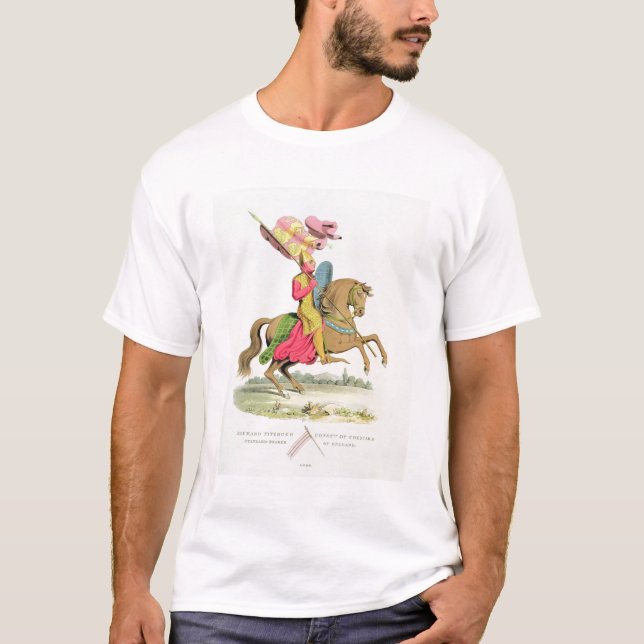 Richard Fitzhugh, konstapel av Chester och Standar T Shirt (Framsida)