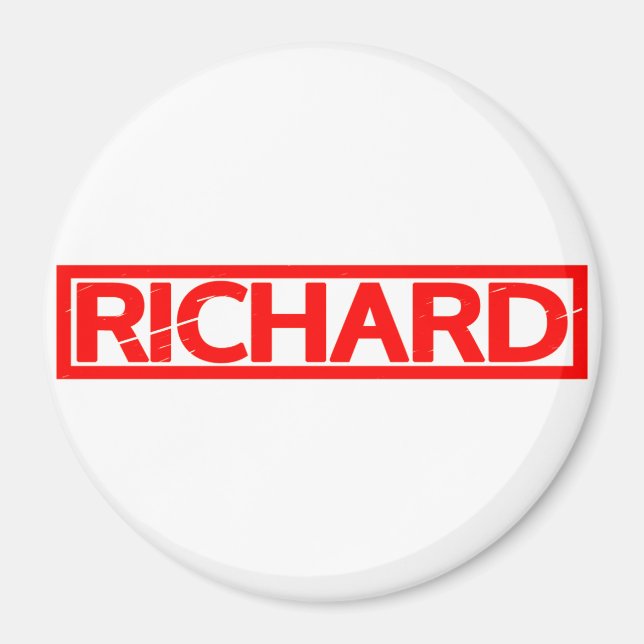 Richard Frimärke Magnet (Framsidan)
