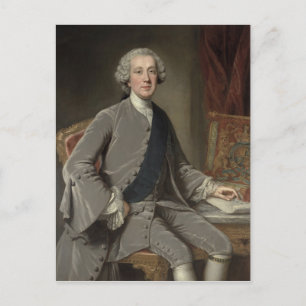 Richard Grenville, Earl Temple, 1760 Vykort