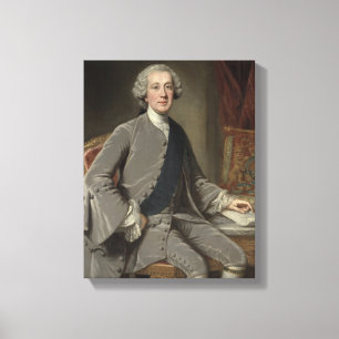 Richard Grenville, Earltempel, c.1760 Canvastryck