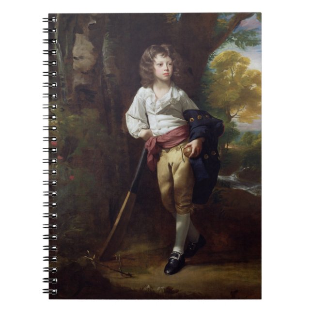 Richard Heber, 1782 (olja på arbetsyta) Anteckningsbok (Framsidan)