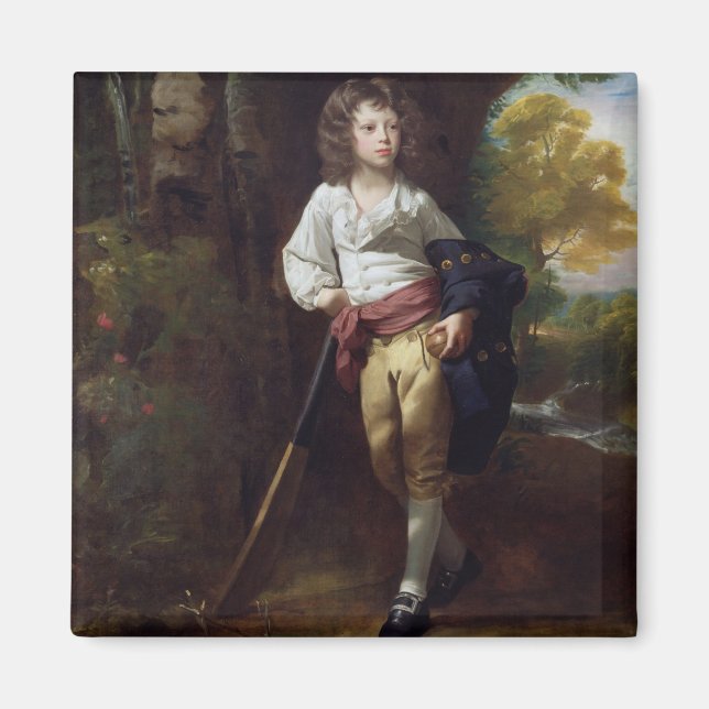 Richard Heber, 1782 (olja på arbetsyta) Magnet (Framsidan)