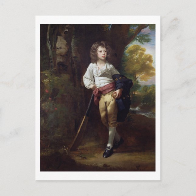 Richard Heber, 1782 (olja på arbetsyta) Vykort (Framsida)