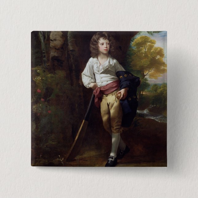 Richard Heber, 1782 (olja på kanfas) Knapp (Framsida)