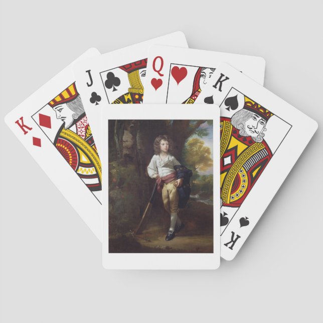 Richard Heber, 1782 (olja på kanfas) Spel Kort (Baksidan)