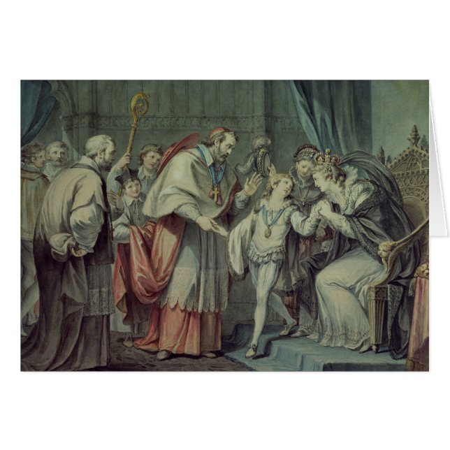 Richard hertig av York Hälsningskort (Framsidan Horizontal)